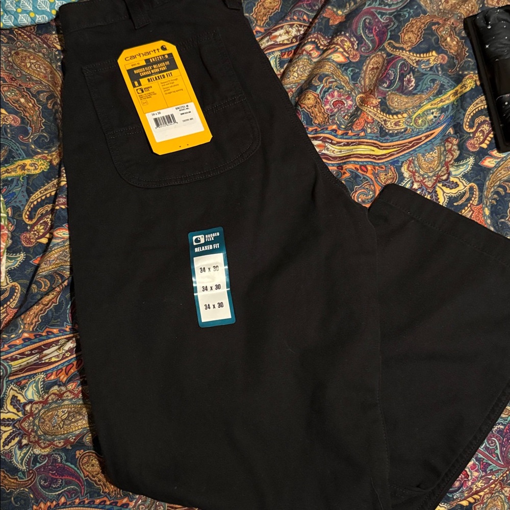Carhartt Pants Mens 34x30 
MEN'S UTILITY WORK PANT - RELAXED FIT - CANVAS